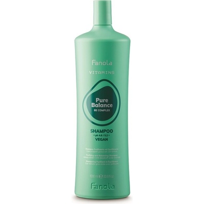Fanola Vitamins Pure Balance Shampoo čisticí šampon proti lupům 1000 ml