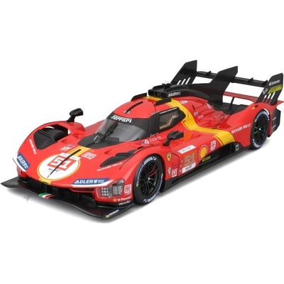 Bburago 1: 18 Ferrari Racing - 499P LMH - Червен #51