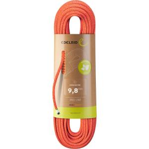 Edelrid Единично въже Edelrid Heron Eco Dry 9, 8 Single rope - Fire - размер 70 m (308-0345-0113)