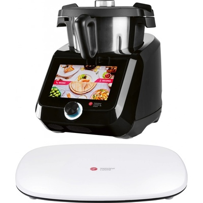 Silvercrest Monsieur Cuisine Smart SKMS 1200 B1 Black s přesouvací a mixovací podložkou – Zboží Dáma