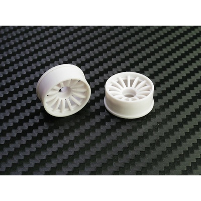PN Racing Mini-Z 2WD Machine Cut 16 Spoke Front Wheel F0 Black