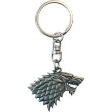 Prívesok na kľúče Game of Thrones Stark 3D kov