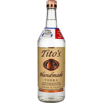 Tito's Handmade Vodka 40% 1 l (holá láhev)