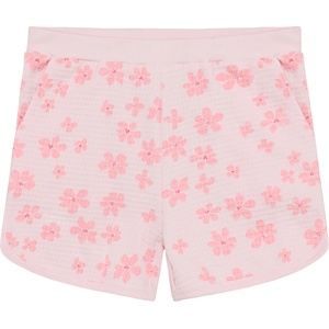Minymo Детски къси панталони Minymo Kid's Shorts Sweat AOP Shorts - Raindrops On Roses - размер 128 (EU) (701-4380-0118)