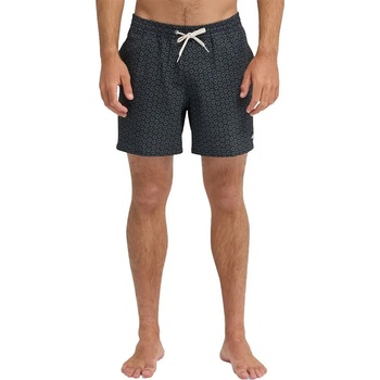 Quiksilver Бански гащета Quiksilver Stretch Printed Volley 16´´ swimming shorts - Black (Black Mini Mayhem)