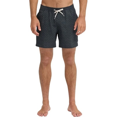 Quiksilver Бански гащета Quiksilver Stretch Printed Volley 16´´ swimming shorts - Black (Black Mini Mayhem)