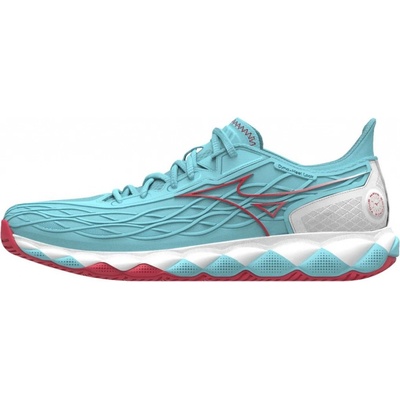 Mizuno Wave Enforce Tour CC - tanager turquoise/fiery coral 2/white – Zboží Mobilmania