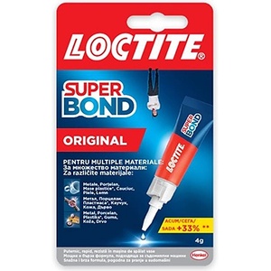 LOCTITE ЛЕПИЛО СЕКУНДНО loctite super bond original 4г (2733332)