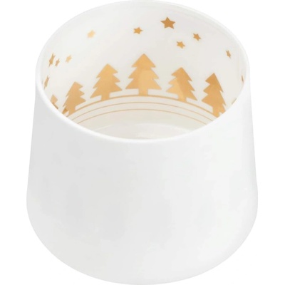Räder Biely porcelánový svietnik FIR FOREST