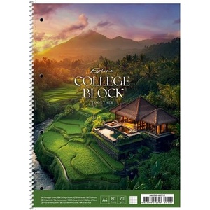 Shkolyaryk Publishing House Тетрадка със спирала, A4+, с линии, 80 листа, SHKOLYARYK „Together, разноцветна A4-080-6531L (A4-080-6531L)