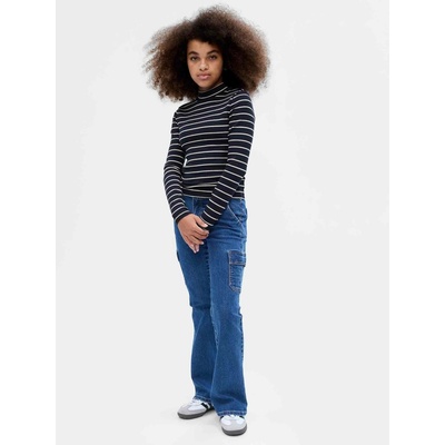GAP LS Mockneck tmavo modrá