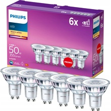 Philips LED Classic spot 4.6-50W, GU10, 2700K, set 6ks 929001215233