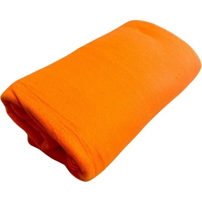 TiaHome Deka Fleece Oranžová 150x200