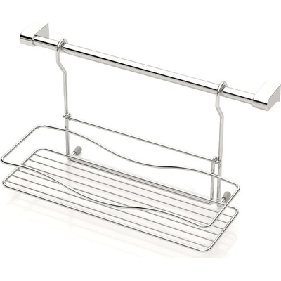 TEKNO TEL ЕТАЖЕРКА tekno tel mg-041 , 1ниво с релса , хром (7774150025)