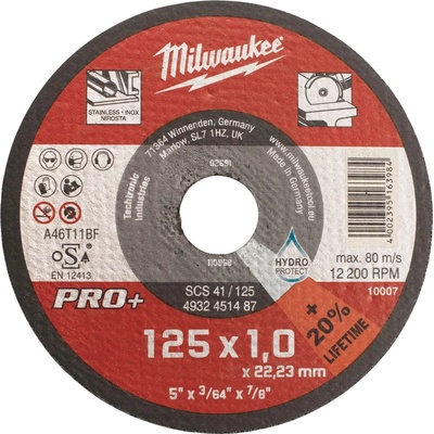 Milwaukee Tenké řezné kotouče 41 x 115 mm 4932451486
