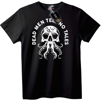 NOONEBRAND Тениска Мъртвите Не Разказват - 3XL, White