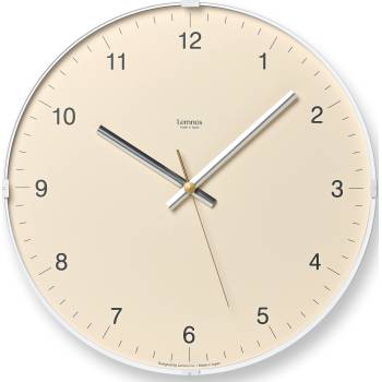 Lemnos Стенен часовник Biome 32 см бежов (LC24-16 BG)