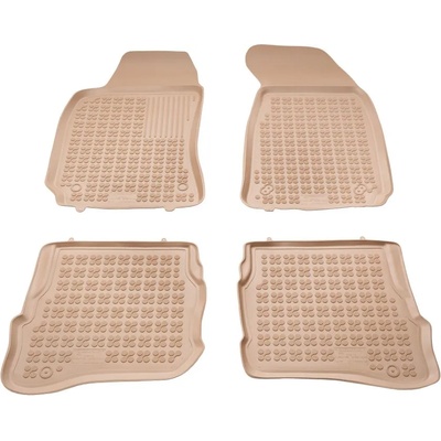 Rezaw-Plast Гумени стелки за VW Passat B5 / B5.5 (1996-2005) - тип леген бежови (200101B)