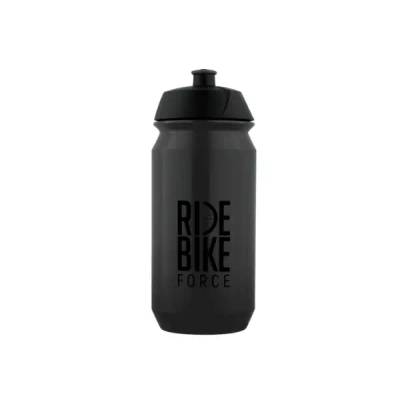 FORCE F RIDE BIKE 500 ml - Force Ride Bike cyklistická fľaša 500 ml transparentná čierna/čierna