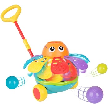 Jerry's Class PLAYGRO Активна играчка за бутане с топчета - Октопод (12-36м) - Jerry's Class (PG.0721)