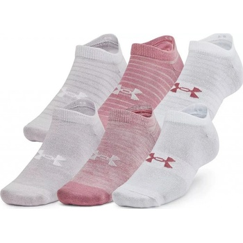 Under Armour ponožky UA Essential Low Cut 3pk růžová