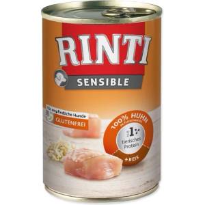 RINTI Консерва Rinti sensible Adult пиле и ориз 400g (394-94052)