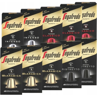 SEGAFREDO Ristretto do kávovarov Nespresso 10 ks