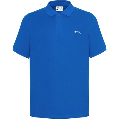 Slazenger Мъжка блуза с яка Slazenger Plain Polo Shirt Mens - Royal Blue