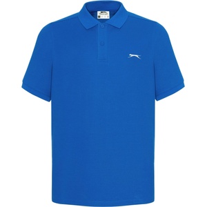 Slazenger Мъжка блуза с яка Slazenger Plain Polo Shirt Mens - Royal Blue