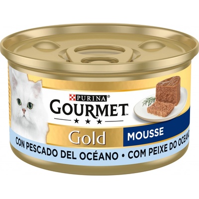 Gourmet Gold cat paštika oceánské ryby 48 x 85 g