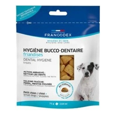 Francodex Pochúťka Dental Hygiene pre šteňatá 75 g