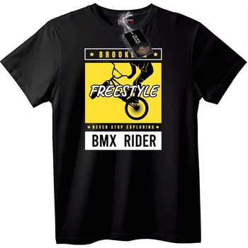 NOONEBRAND Тениска BMX Фристайл Ездач - M, White