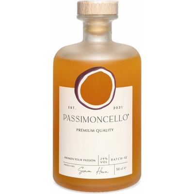 Passimoncello 29% 0,5 l (čistá fľaša)