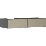 Hansgrohe Xevolos E - Шкаф за мивка, 28x137x55 см, 2 чекмеджета, матово сиво/текстуриран бронз 54321390 (54321390)
