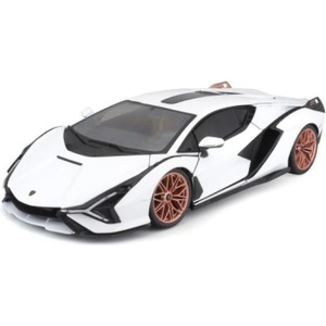 Bburago Bburago 1: 18 TOP Lamborghini Sián FKP 37 Бяло/Черно (11046WT)
