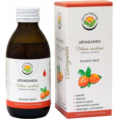 Salvia Paradise Ašvaganda vitánie DS sirup 180 ml