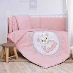 Lorelli Бебешки спален комплект Lorelli - Sunny, 7 части, Little Bear (20801235902)
