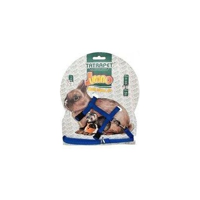 Tatrape MINI postroj a vodítko pro králíka 10 mm x 16 - 22/120 cm modrý – Hledejceny.cz