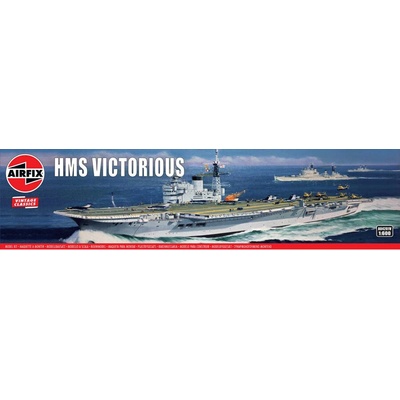 Airfix HMS Victorious Model Set lode 1:600 94 dielov