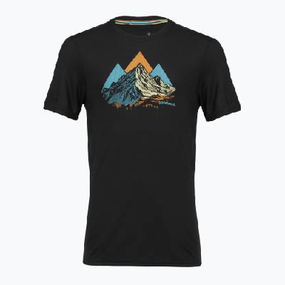 Мъжка тениска Smartwool Peak Bagger Active SS Graphic Tee black