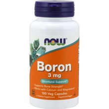 NOW Boron 3 mg 100 kapslí