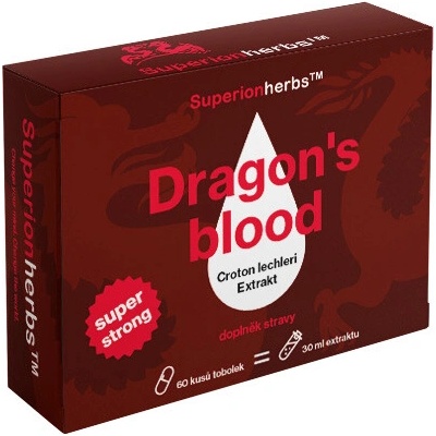 Superionherbs Dračia krv Croton lechleri Extrakt 90 kapsúl