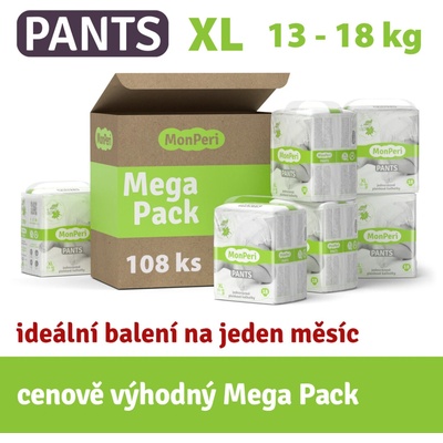 MonPeri XL 13-18 kg 108 ks