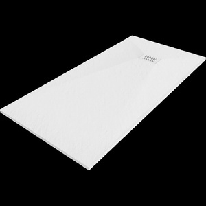 Mexen Hugo правоъгълна душова корито SMC 170 x 90 cm, бяла, бяла покривка - 42109017-W (42109017-W)