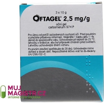 OFTAGEL OPH 2,5MG/G OPH GEL 30G