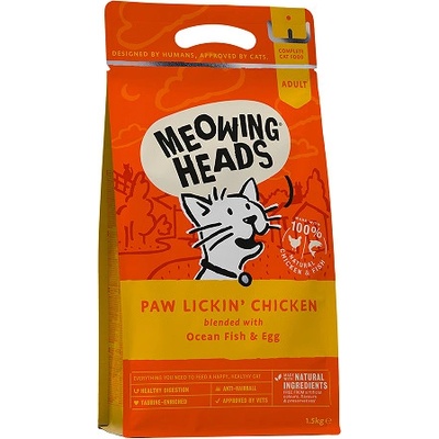 MEOWING HEADS Paw Lickin’ Chicken 4 kg