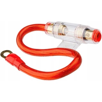 CARMOTION pojistkové pouzdro pro pojistky AGU s kabelem 30cm