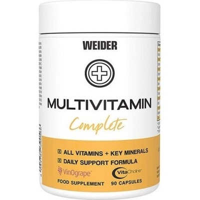 Weider Multivitamin Complex na posilnenie imunity 90 kapsúl