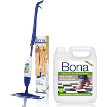 Bona Spray Mop na laminátové podlahy a dlažbu + čistič 4 l