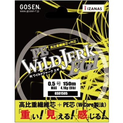 GOSEN Влакно плетено Gosen PE Wild Jerk Egi (944564)